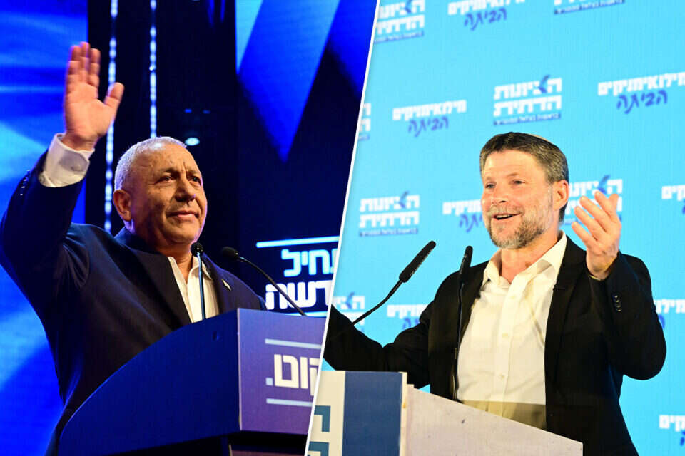 בצלאל סמוטריץ' וגדי אינזקוט , יוסי זליגר