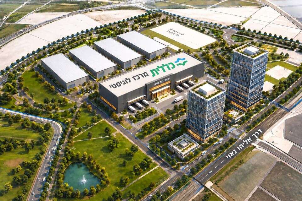 23 דונם ויותר ממאה עובדים לשירות בתי החולים, המרפאות ובתי המרקחת בדרום , הדמיה באדיבות כללית