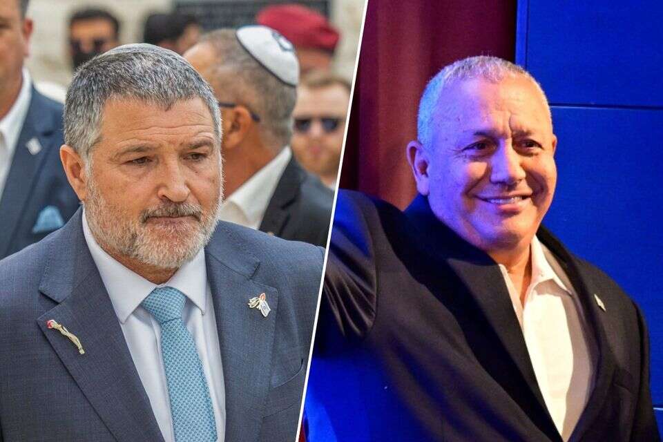 איזנקוט וזיני , יוסי זליגר ו דור פזואלו / פלאש90
