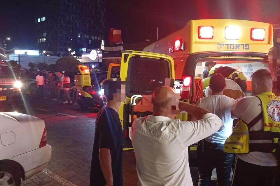 זירת האירוע בחדרה , תיעוד מבצעי מד"א