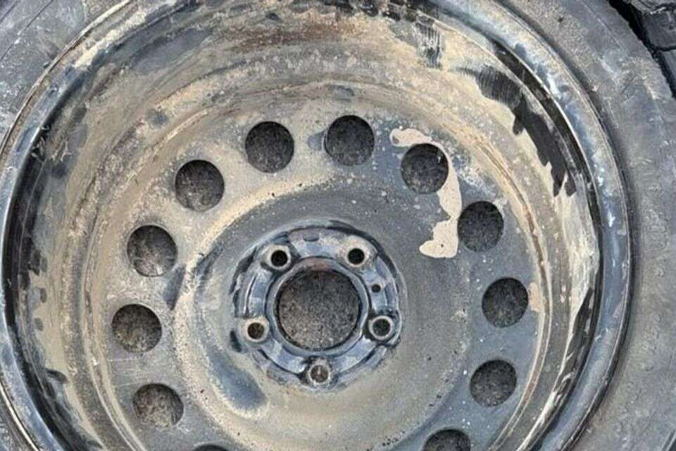 הגלגל שבו נמצאו הסמים , דוברות המשטרה