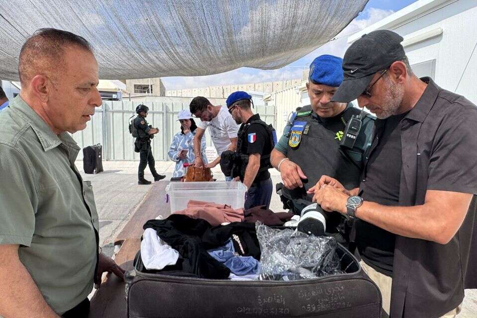 בודקי המעברים בפעולה , EUBAM