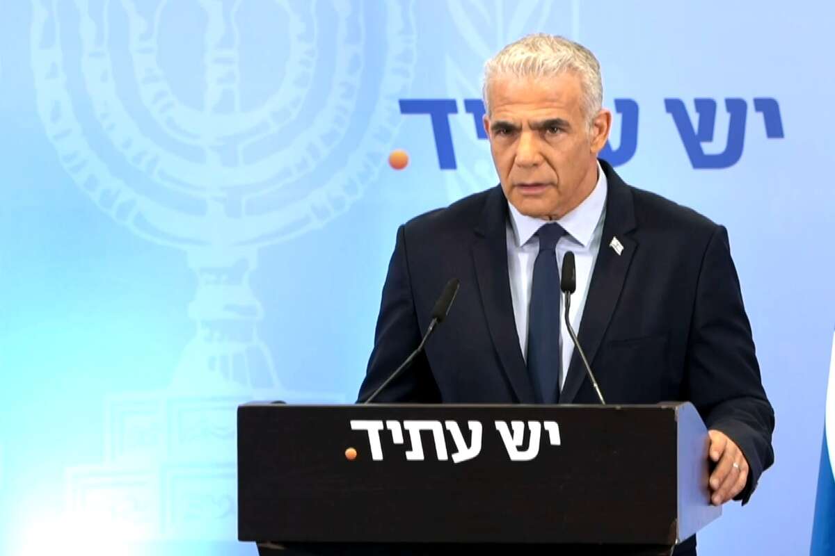 Yair Lapid reveals: The information that led to the warning before October 7th