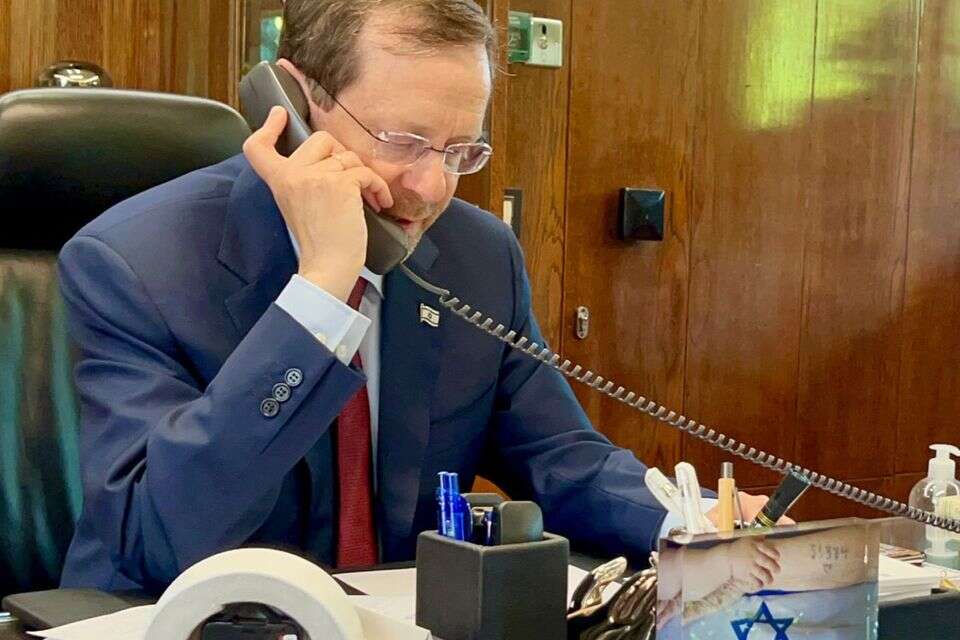 הנשיא הרצוג , דוברות בית הנשיא