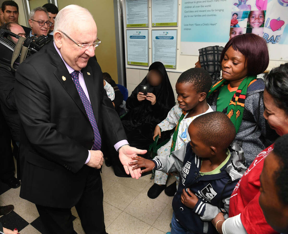 A moving story: Julius returned to Israel 14 years after a life-saving surgery