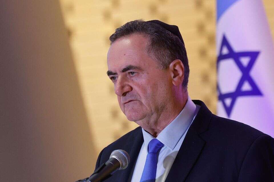 ישראל כ"ץ בטקס , אורן בן חקון