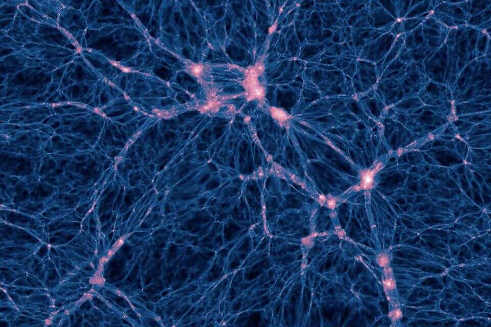 חומר אפל (הדמיה) , Illustris Collaboration/Illustris Simulation