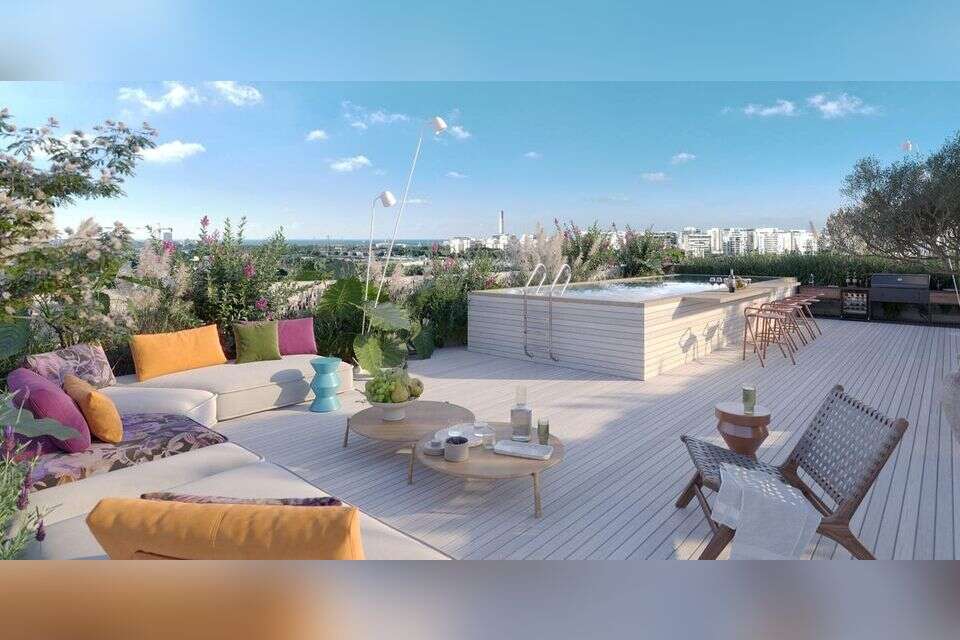פנטהאוז בפרויקט ז'בוטינסקי 105, תל-אביב , הדמיה: מיי טאון