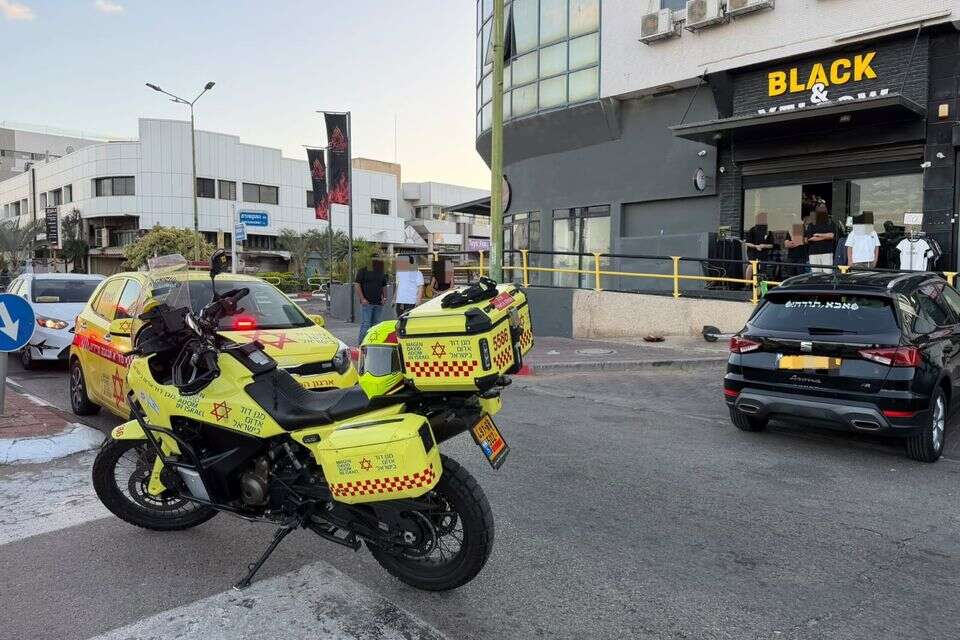 זירת התאונה באשדוד , תיעוד מבצעי מד"א