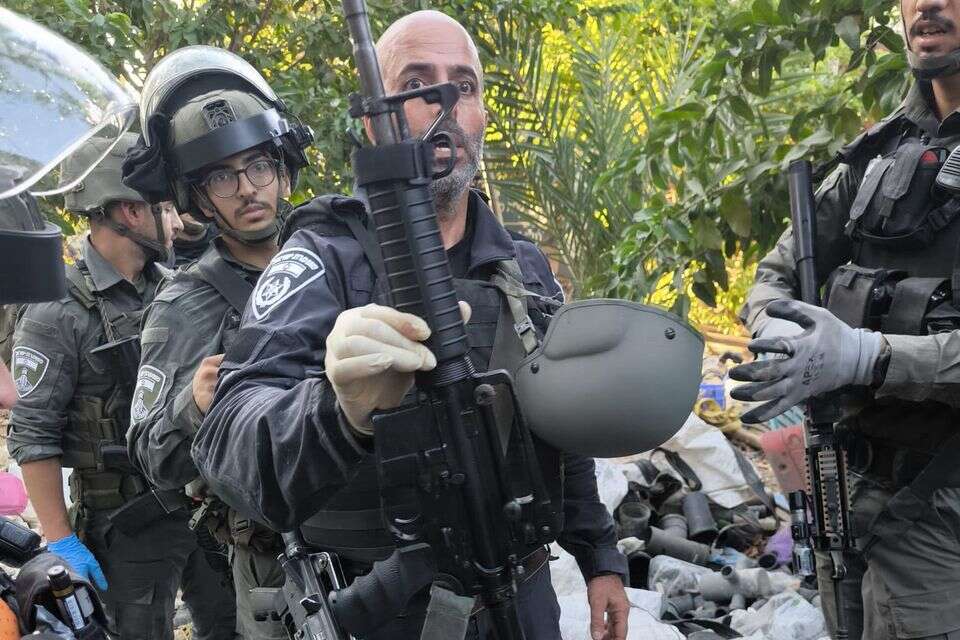 הנשק שאותר בקלקיליה , דוברות המשטרה