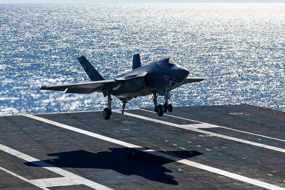 מטוס קרב F-35 של חיל האוויר האמריקני , רויטרס