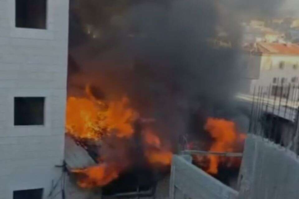 השריפה בירושלים , הערשי פרלמוטר