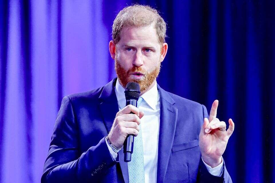 הנסיך הארי נואם ביוזמת קלינטון הגלובלית, ניו יורק, 23 בספטמבר 2026 , REUTERS/Jeenah Moon
