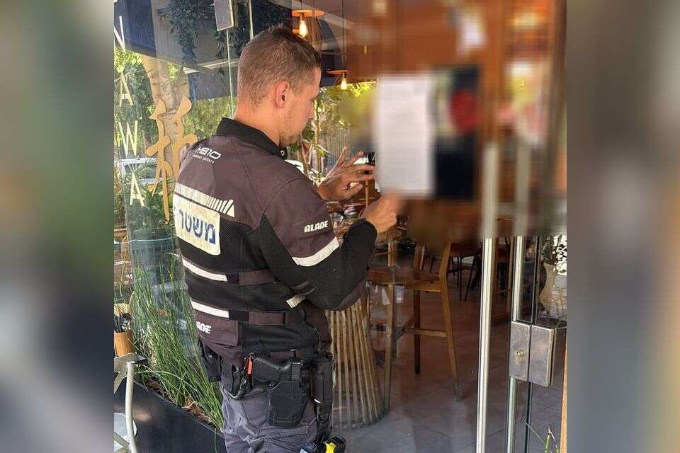 צו סגירה לסושי בלבונטין , משטרת ישראל