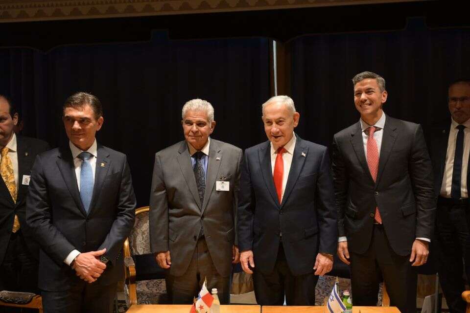 נתניהו עם מנהיגי אמריקה הלטינית , אבי אוחיון/ לע״מ