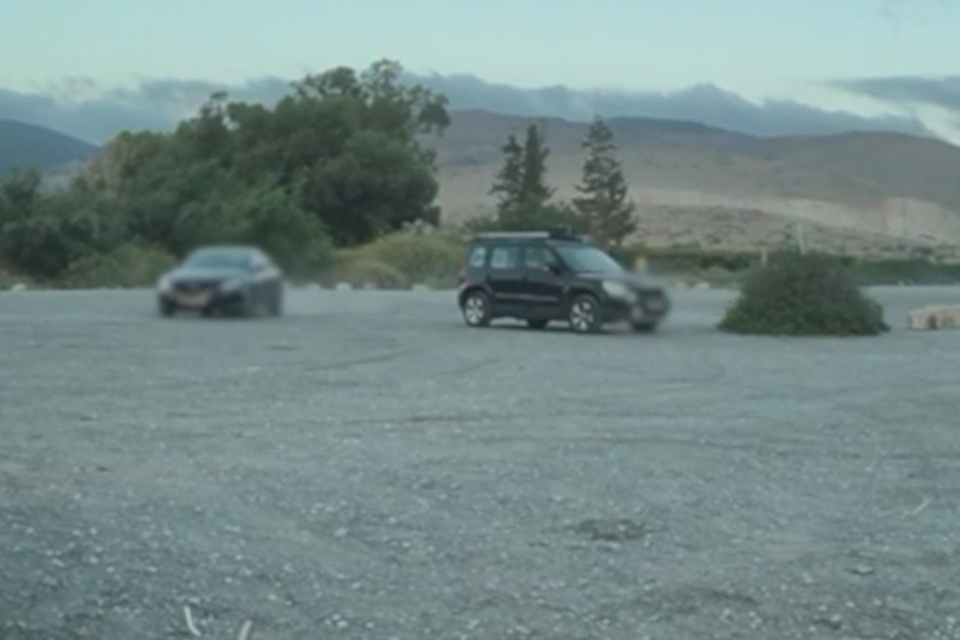 חניון הסחנה בעת הפריצה , דוברות המשטרה