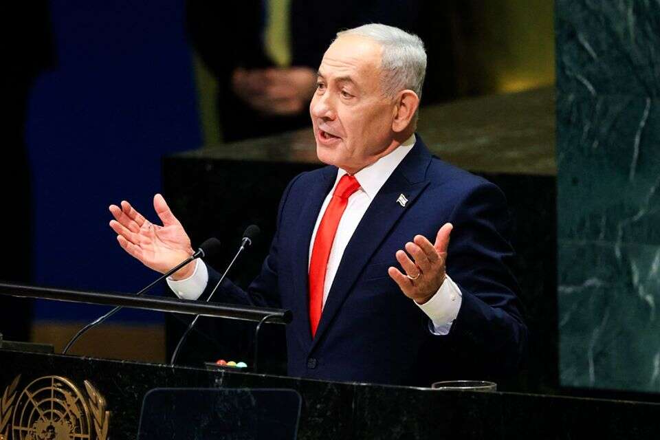 נאום נתניהו באו"ם , רויטרס