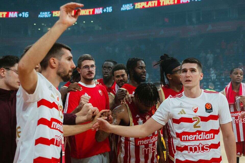 כריס גונס מאוכזב במרכז , KK Crvena zvezda Meridianbet
