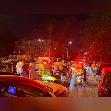 בן 12 שרכב על קורקינט חשמלי נפצע קשה מפגיעת רכב באזור , תיעוד מבצעי מד"א