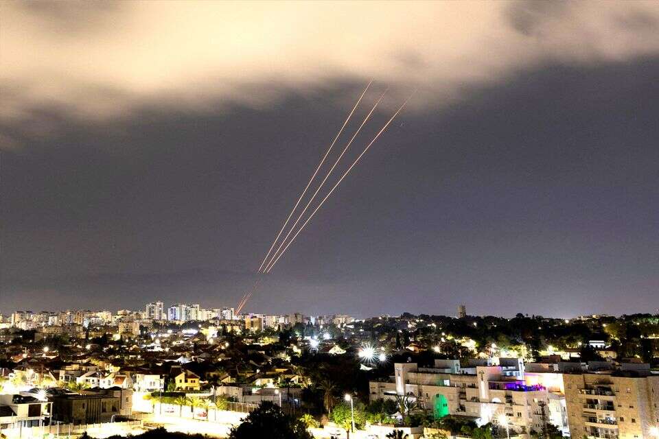חלק ממשי מהמערכה האחרונה. יירוטים מעל שמי ישראל , רויטרס