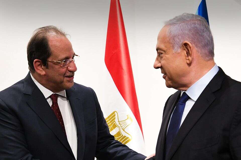 נתניהו ועבאס כאמל , עמוס בן גרשום, לע"מ