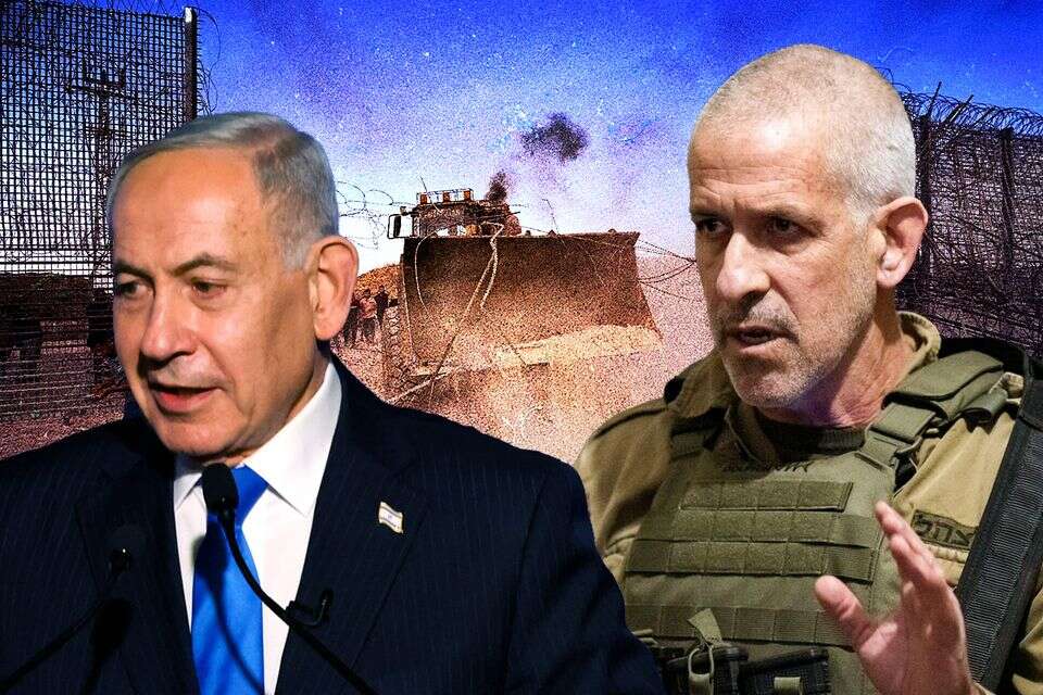 רונן בר ובנימין נתניהו על רקע פריצת הגדר ב-7 באוקטובר , דובר צה"ל, רויטרס, קוקו