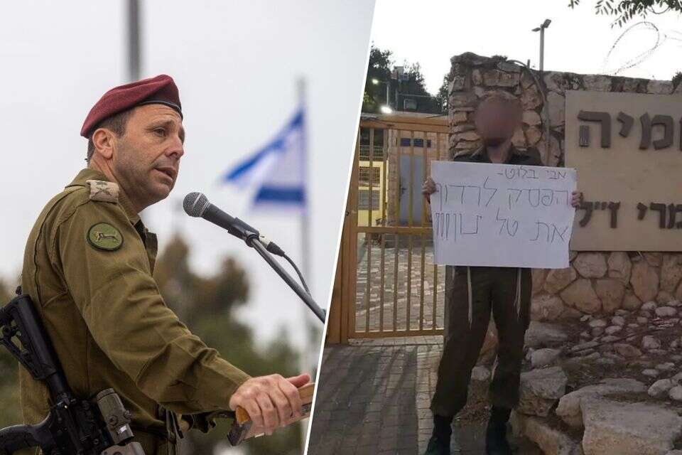 מחאת החייל ואבי בלוט , אורן בן חקון