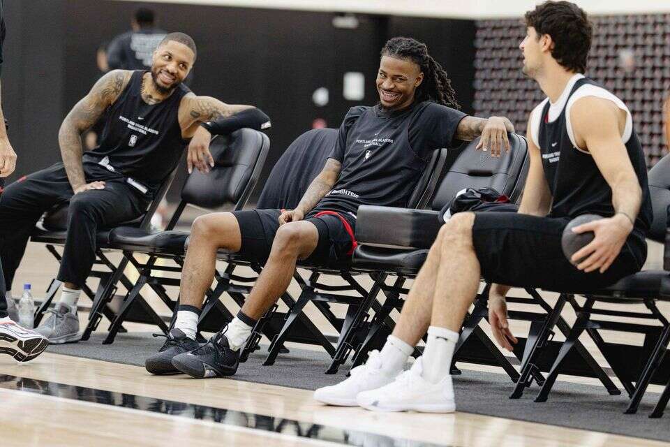 דני אבדיה, ג'ה מוראנט ודמיאן לילארד , Portland Trail Blazers