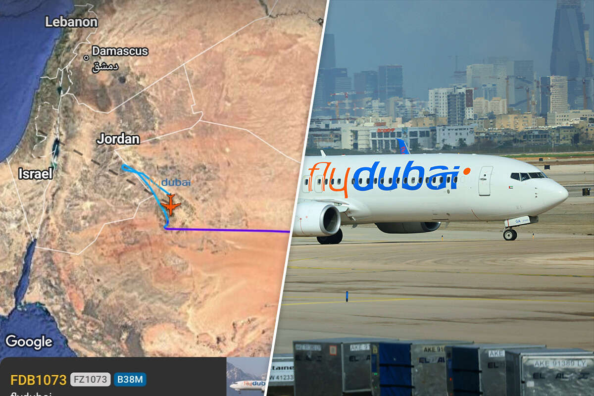 Flydubai flight makes emergency landing in Saudi Arabia following violent incident