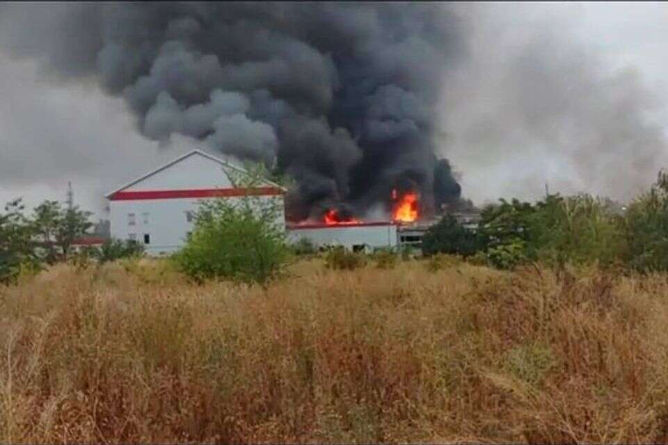 הפגיעה במפעל בזפוריז'יה , רשתות חברתיות