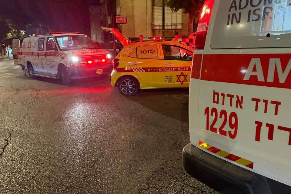 רוכב קורקינט נפצע קשה  , תיעוד מבצעי מד"א