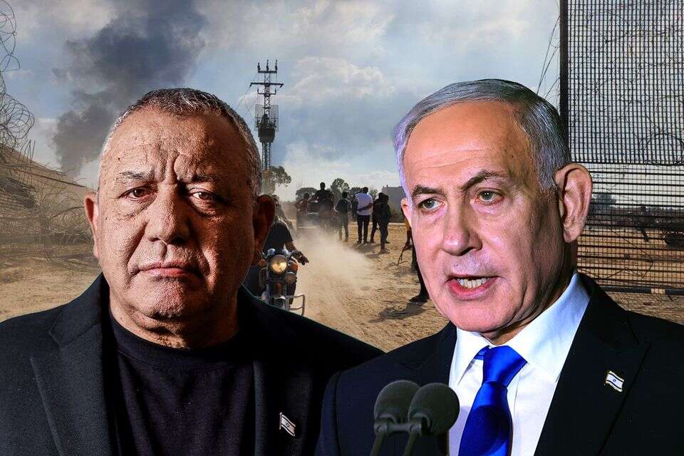 נתניהו ואיזנקוט, והפלישה לישראל , מארק ישראל סלם