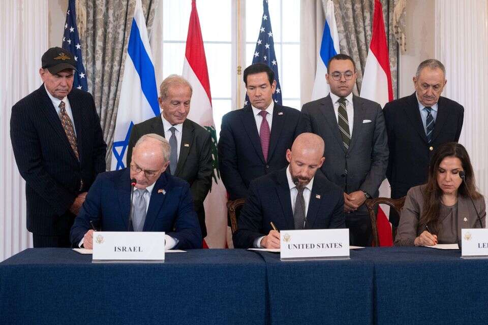 המשא ומתן בין ישראל ולבנון , AFP