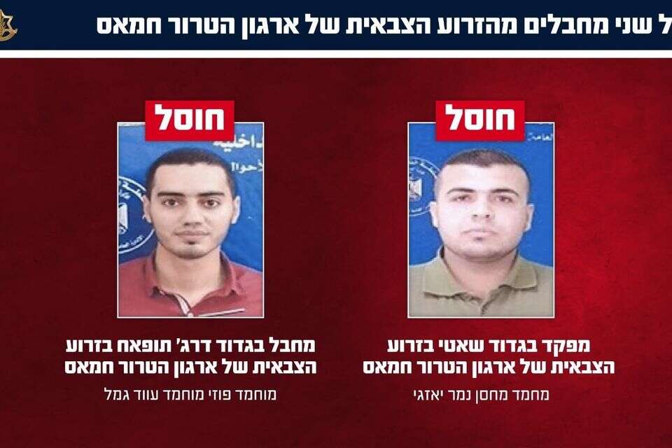 המחבלים שחוסלו בעזה , דובר צה"ל