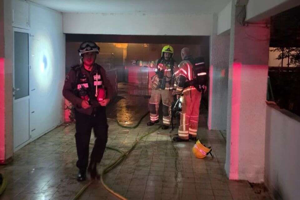 פעולות החילוץ בכרמיאל , דוברות כיבוי והצלה