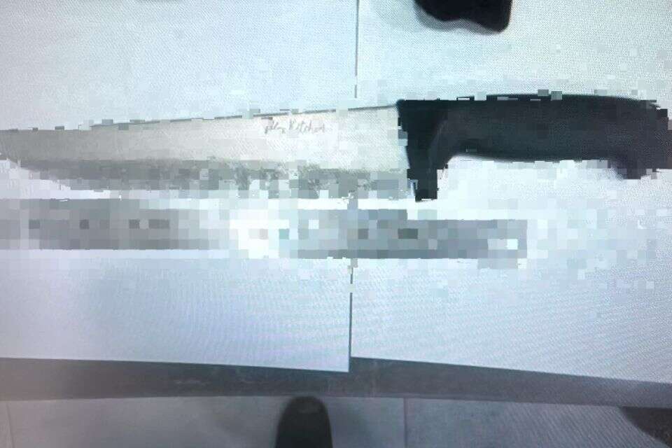 שלף סכין באיומים לעבר השוטרים בתוך הבניין , דוברות המשטרה