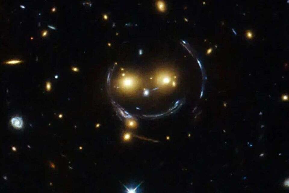 החיוך הקוסמי שנמצא בשמיים , NASA