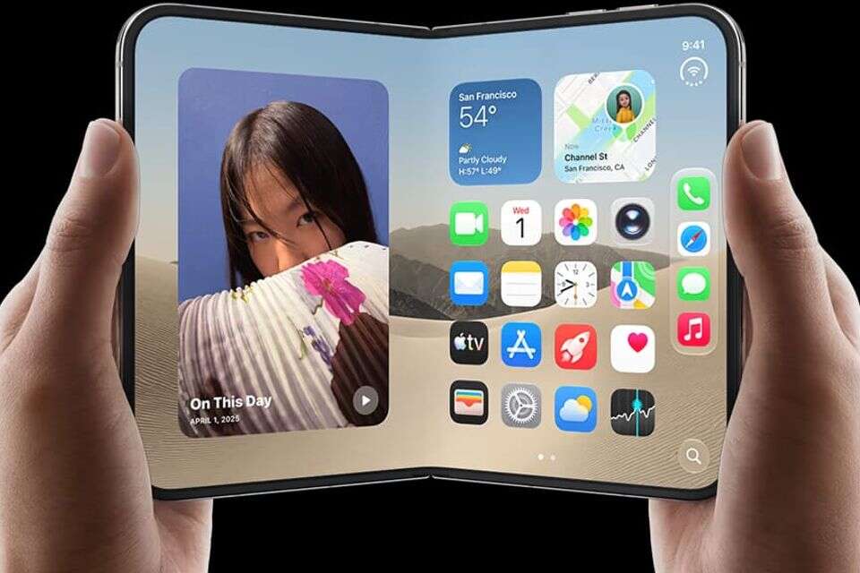 ה"iPhone Duo", האייפון המתקפל הראשון , יח"צ