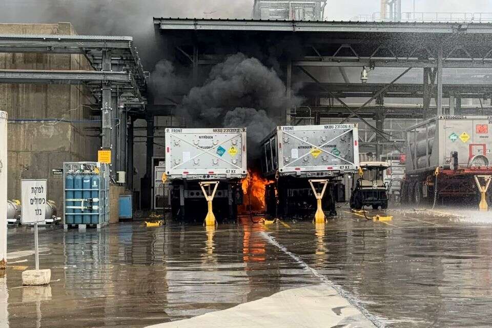 השריפה במפעל אינטל , דוברות כבאות והצלה