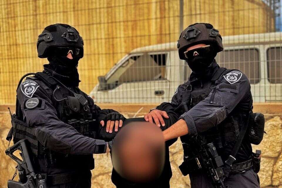 מעצר חשודים ביהודה ושומרון , דוברות המשטרה