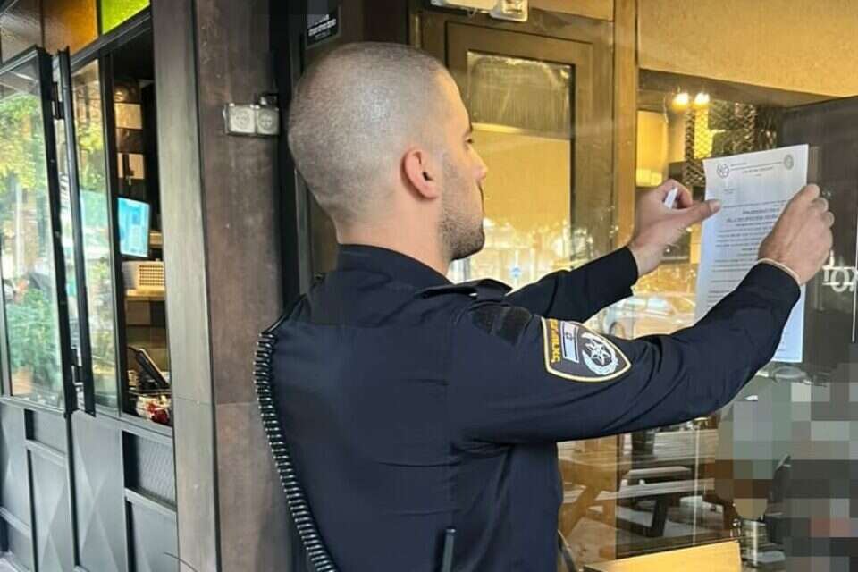 צו הסגירה למסעדה ברחוב דיזנגוף בתל אביב , דוברות המשטרה