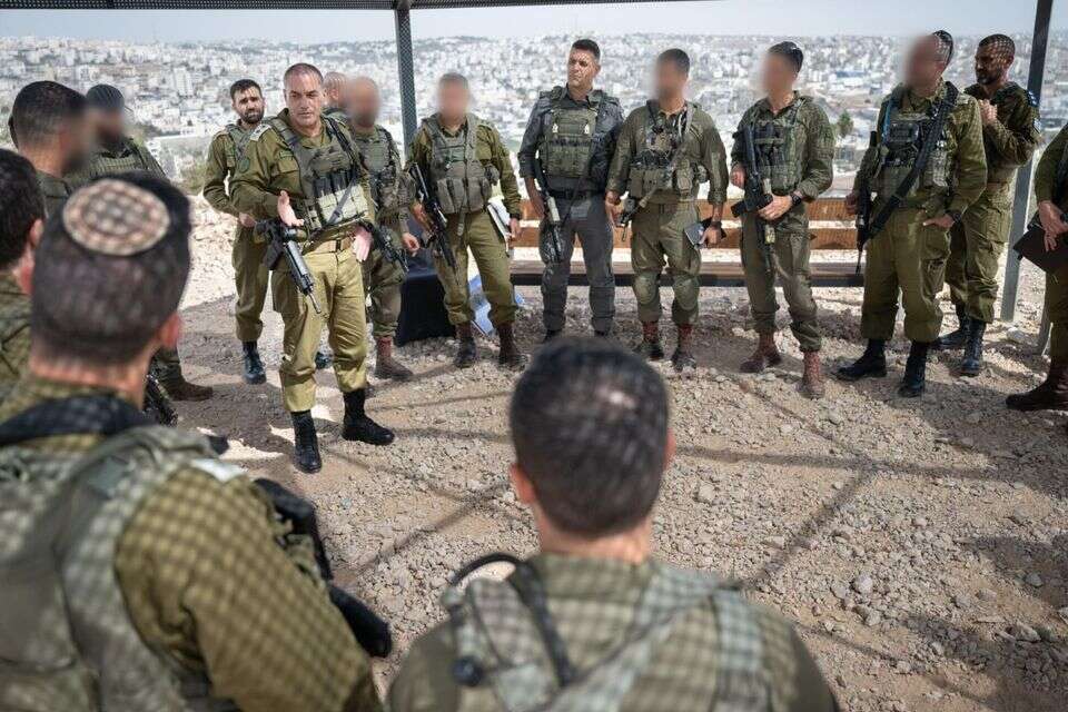 הרמטכ"ל אייל זמיר בביקור בפיקוד מרכז , דובר צה"ל