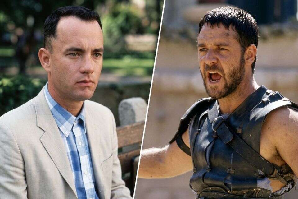 טום בנקס ב"פורסט גאמפ" וראסל קרואו ב"גלדיאטור". לא היו הבחירה הראשונה של המפיקים , יחצ