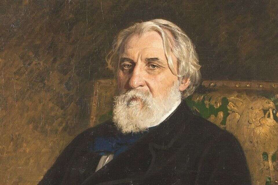 איוואן טורגנייב, דיוקן מאת איליה רפין, 1874 , ויקיפדיה