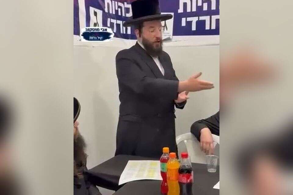 יעקב שטארק בכנס תומכים בבית שמש , .