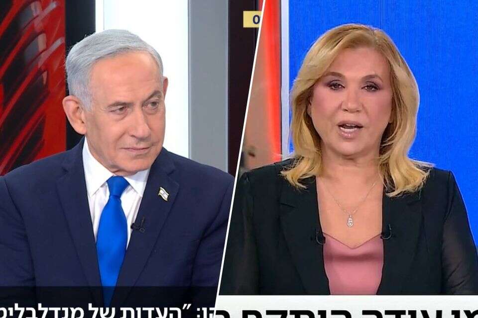אילה חסון, בנימין נתניהו , צילום מסך כאן
