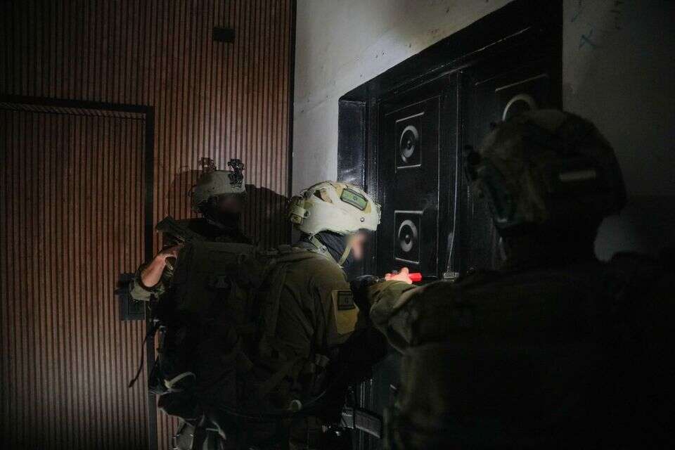 כוחות צה"ל במהלך הפעילות ביהודה ושומרון ,