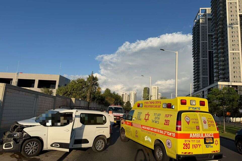 זירת התאונה בבית ים , תיעוד מבצעי מד"א