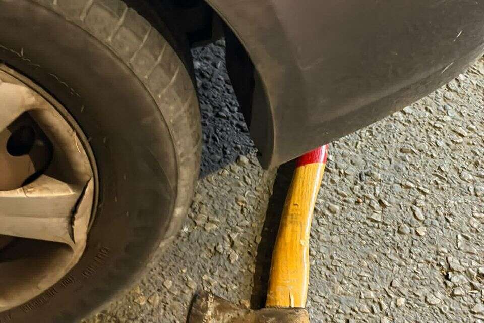 הגרזן בזירת האירוע , מד"א