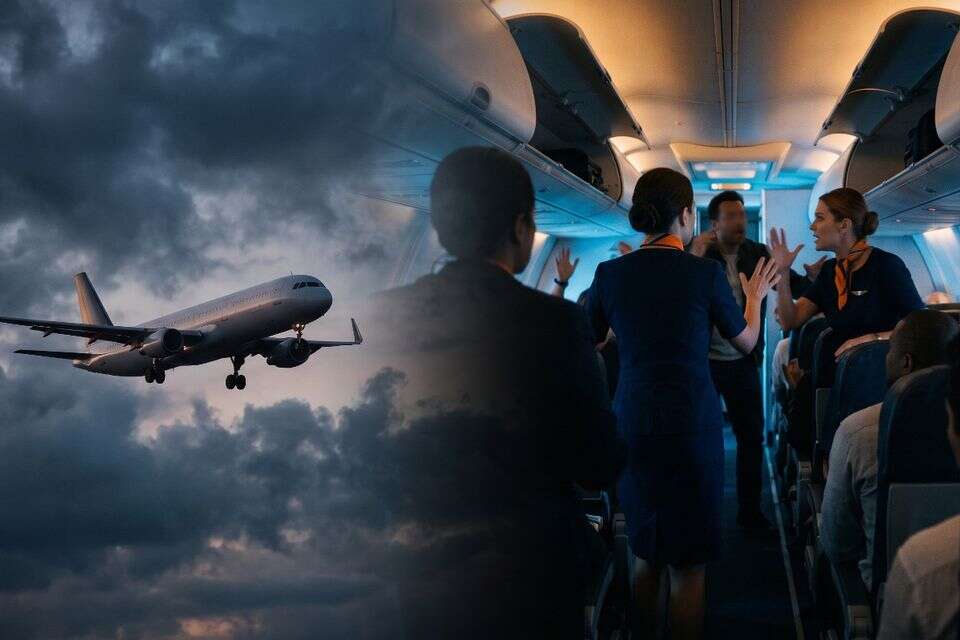 אגרופים בגובה 30 אלף רגל: דיילת חושפת מתי הקברניט ינחית את המטוס בגלל נוסע , Gemini